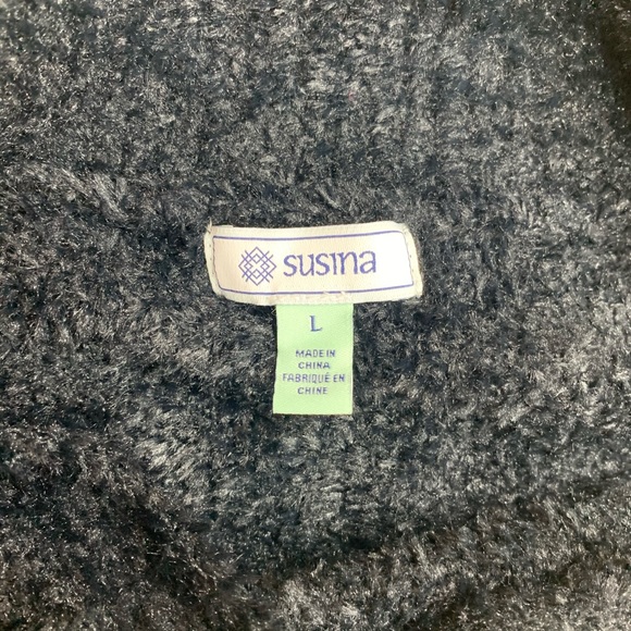 🎁 SUSINA Teddy Fleece Knit Cardigan - Picture 6 of 7